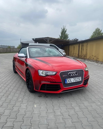 Audi RS5 cena 175890 przebieg: 20000, rok produkcji 2014 z Syców małe 154